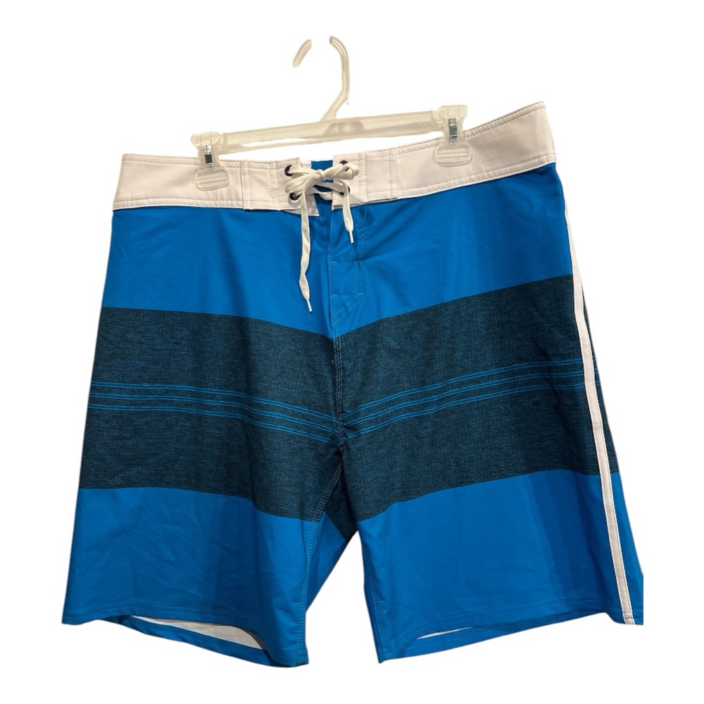 Burnside Men's Blue Swim Shorts. Size 36